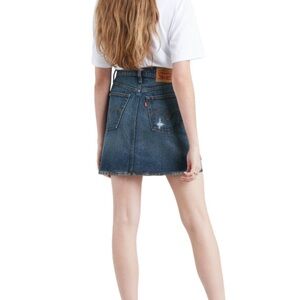 Levi's Blue Denim Skirt